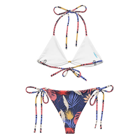 Tropical Mirage Recycled String Bikini - Dockhead