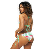 All-over print recycled string bikini |  Dockhead |   | 