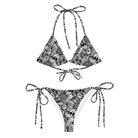 Sunflowers Recycled String Bikini - Dockhead