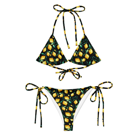 Lemons Recycled String Bikini - Dockhead