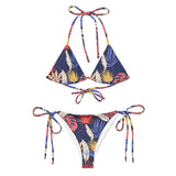 Tropical Mirage Recycled String Bikini - Dockhead