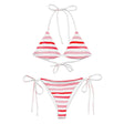 All-over print recycled string bikini |  Dockhead |   |  6XL