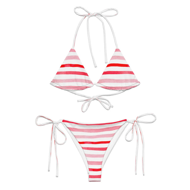 All-over print recycled string bikini |  Dockhead |   |  6XL