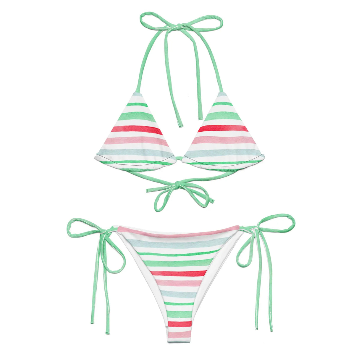 All-over print recycled string bikini |  Dockhead |   |  6XL