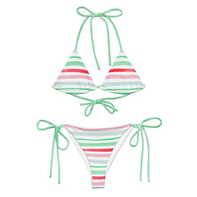 All-over print recycled string bikini |  Dockhead |   |  6XL