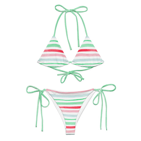 All-over print recycled string bikini |  Dockhead |   |  6XL