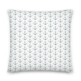 Anchors Premium Throw Pillow - Dockhead