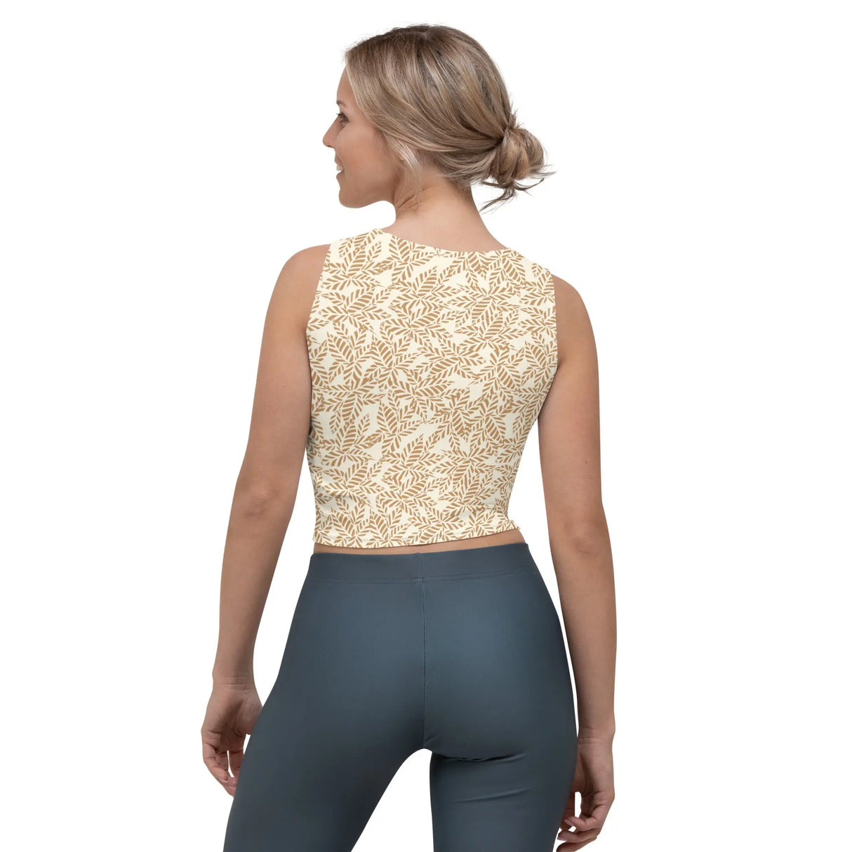 Golden Whisper Crop Top - Dockhead