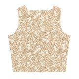 Golden Whisper Crop Top - Dockhead