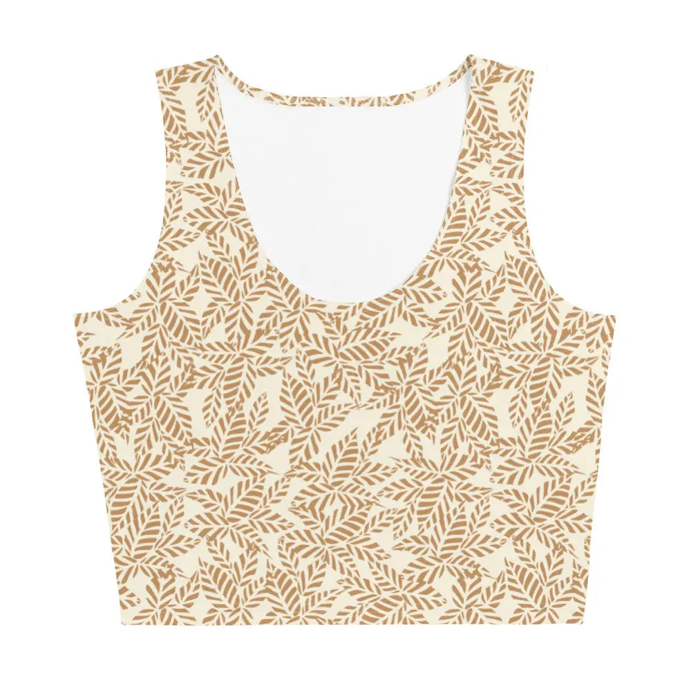 Golden Whisper Crop Top - Dockhead