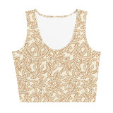 Golden Whisper Crop Top - Dockhead