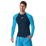 Drunk On Waves Men's Rash Guard Shirt - Dockhead