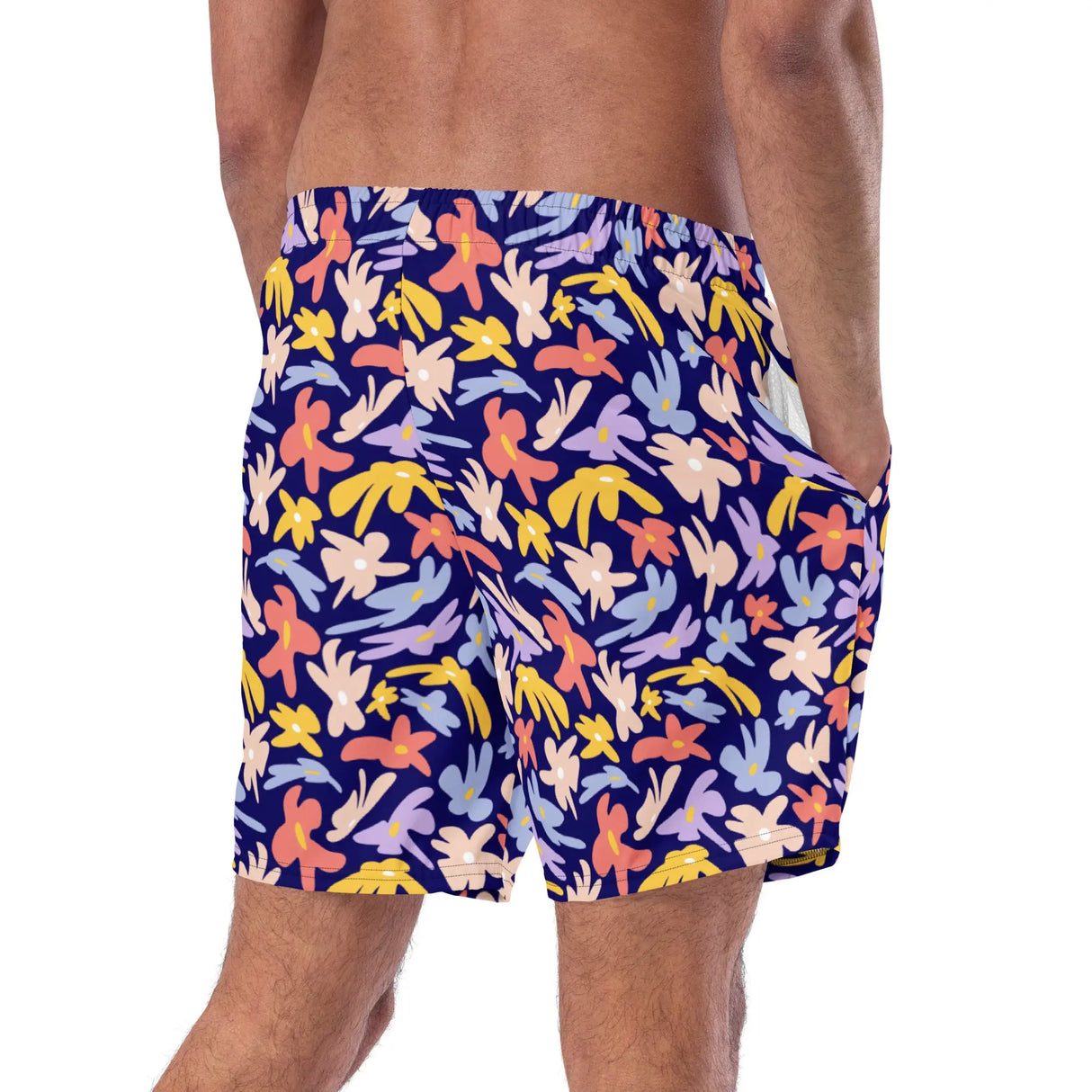 Floral Men's Swim Trunks - Dockhead