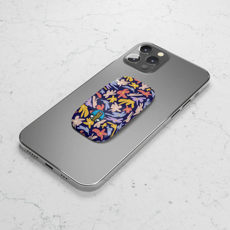 Floral Phone Click-On Grip - Dockhead