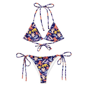 Floral Recycled String Bikini - Dockhead