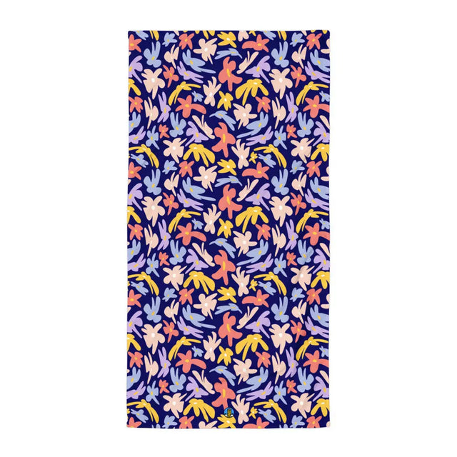 Floral Beach Towel - Dockhead