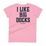 I Like Big Docks Women's Short Sleeve Tee Shirt - Dockhead