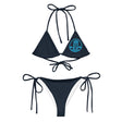 Iconic Kiss My Aft Recycled String Bikini - Dockhead