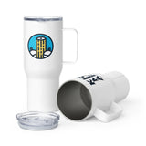 Kiss My Aft Travel Mug with Handle - Dockhead