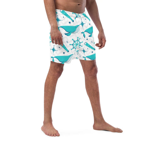 Whale Watcher Men's Swim Trunks - Dockhead