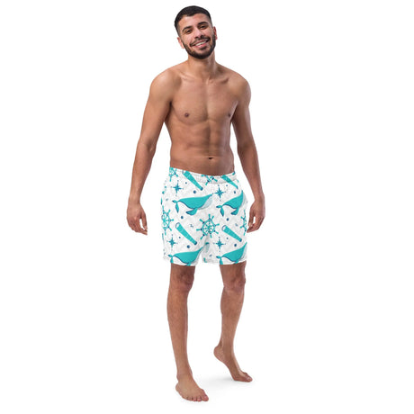 Whale Watcher Men's Swim Trunks - Dockhead