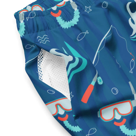 Tropical Tides Men's Swim Trunks - Dockhead