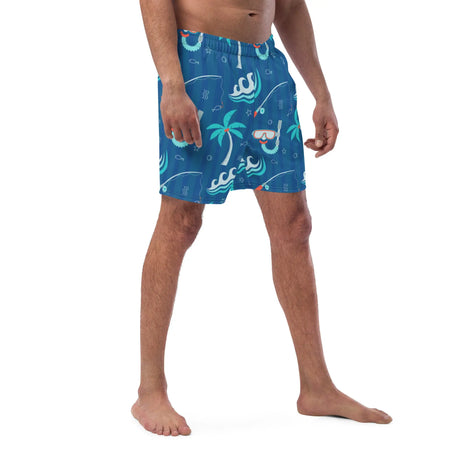 Tropical Tides Men's Swim Trunks - Dockhead