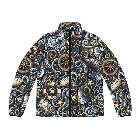 Nautical Nonsense Puffer Jacket - Dockhead