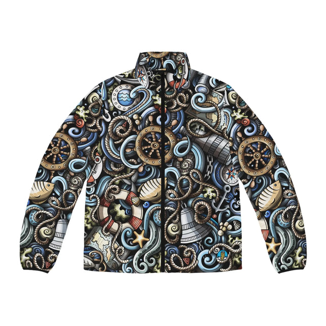 Nautical Nonsense Puffer Jacket - Dockhead