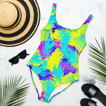 Abstract Pineapples One-Piece Swimsuit - Dockhead