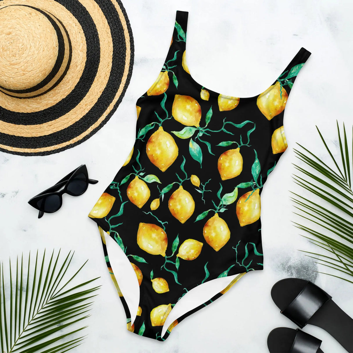 Lemons One-Piece Swimsuit - Dockhead