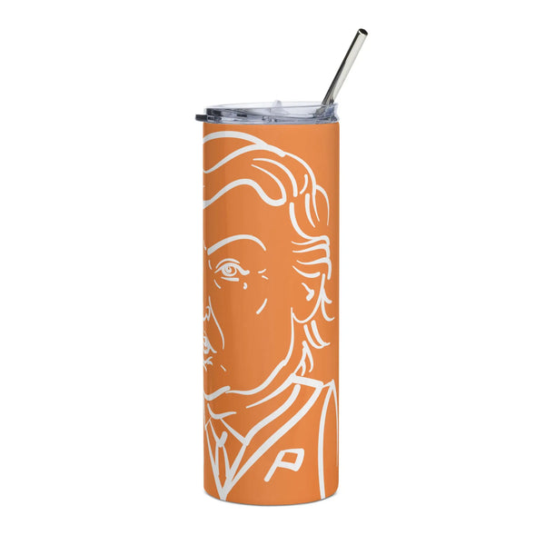 Orange is the New Red White & Blue Stainless Steel Tumbler |  Dockhead |   |  Default-Title