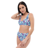 Coral Reef Recycled High-Waisted Bikini - Dockhead