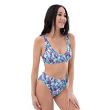 Coral Reef Recycled High-Waisted Bikini - Dockhead