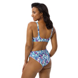 Coral Reef Recycled High-Waisted Bikini - Dockhead