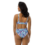 Coral Reef Recycled High-Waisted Bikini - Dockhead