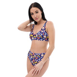 Floral Recycled High-Waisted Bikini - Dockhead