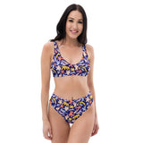 Floral Recycled High-Waisted Bikini - Dockhead