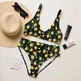 Lemons Recycled High-Waisted Bikini - Dockhead