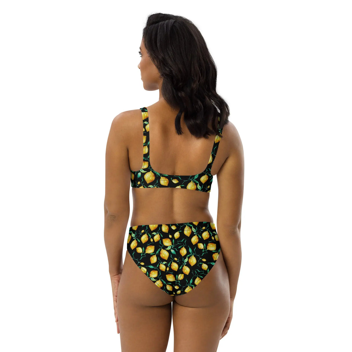 Lemons Recycled High-Waisted Bikini - Dockhead