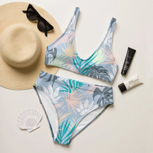 Pastel Paradise Recycled High-Waisted Bikini - Dockhead