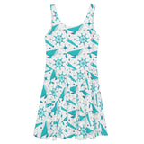 Whale Watcher Skater Dress - Dockhead