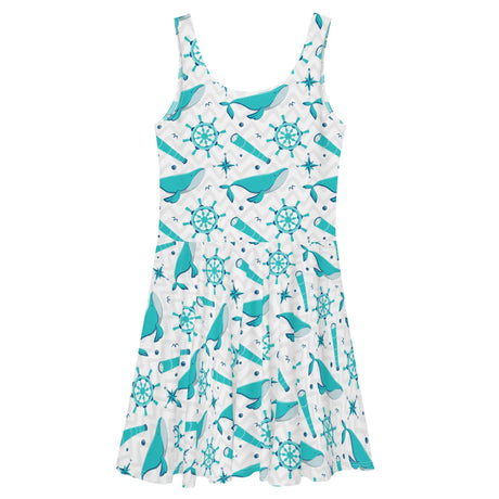 Whale Watcher Skater Dress - Dockhead