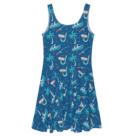 Tropical Tides Skater Dress - Dockhead