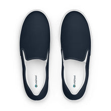 Slips by Dockhead Men’s Slip-On Canvas Shoes (Dark Blue) - Dockhead