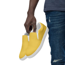 Slips by Dockhead Men’s Slip-On Canvas Shoes (Yellow) - Dockhead