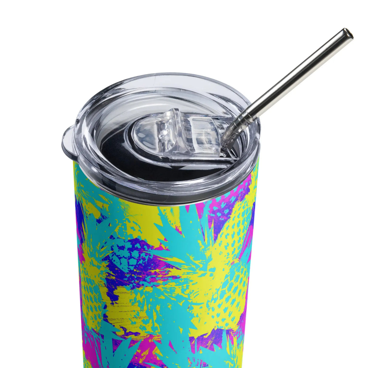 Abstract Pineapples Stainless Steel Tumbler - Dockhead