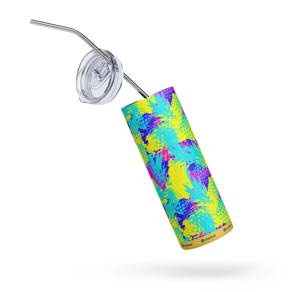 Abstract Pineapples Stainless Steel Tumbler - Dockhead