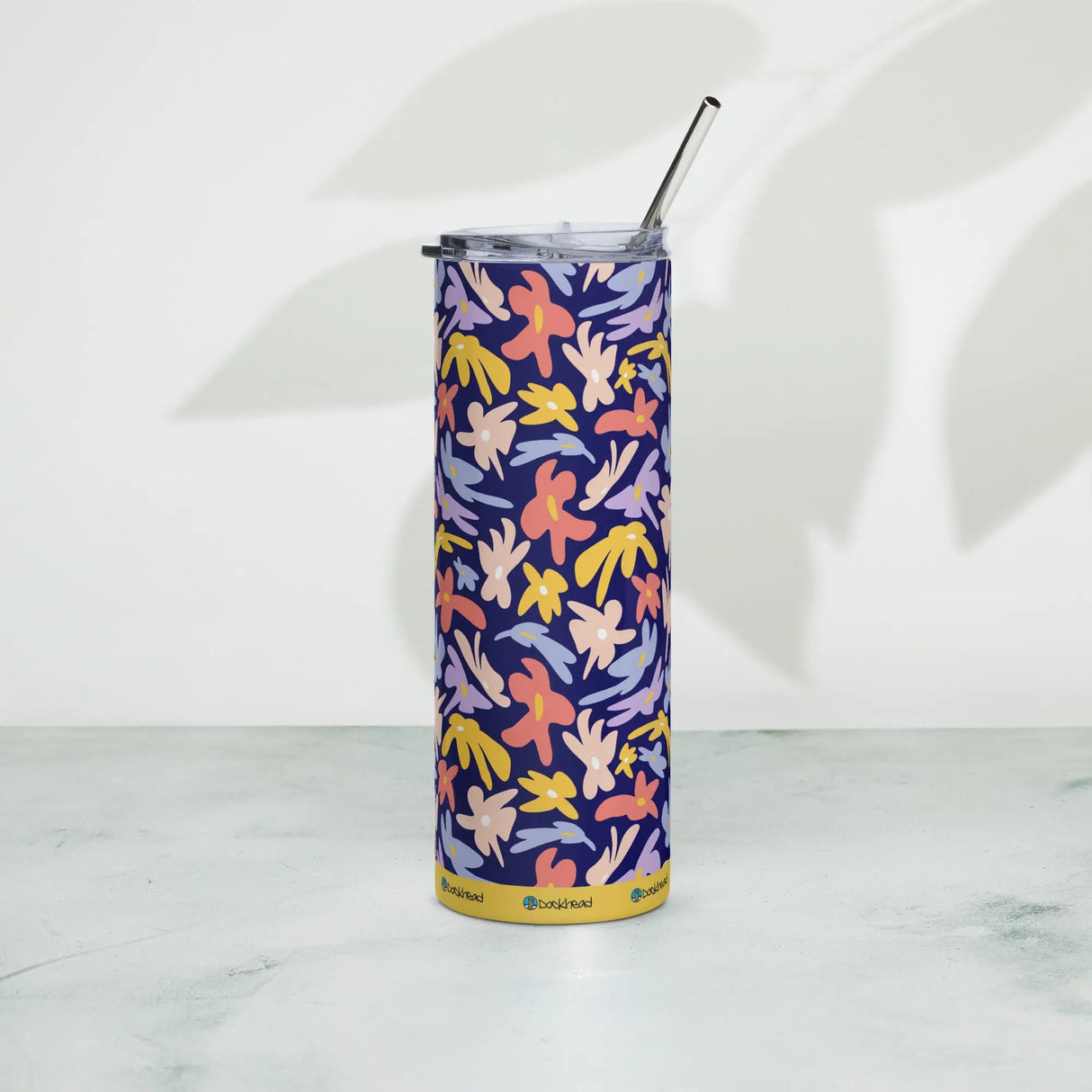 Floral Stainless Steel Tumbler - Dockhead