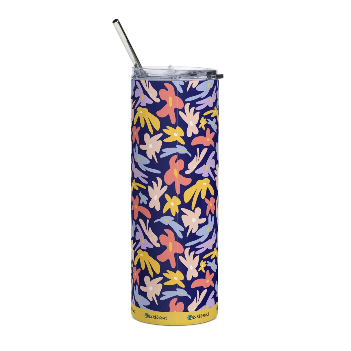 Floral Stainless Steel Tumbler - Dockhead